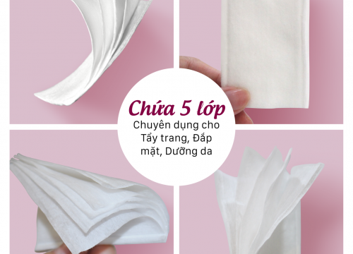 Bông 5 lớp cao cấp Puffme 80 Miếng có gì đặc biệt?